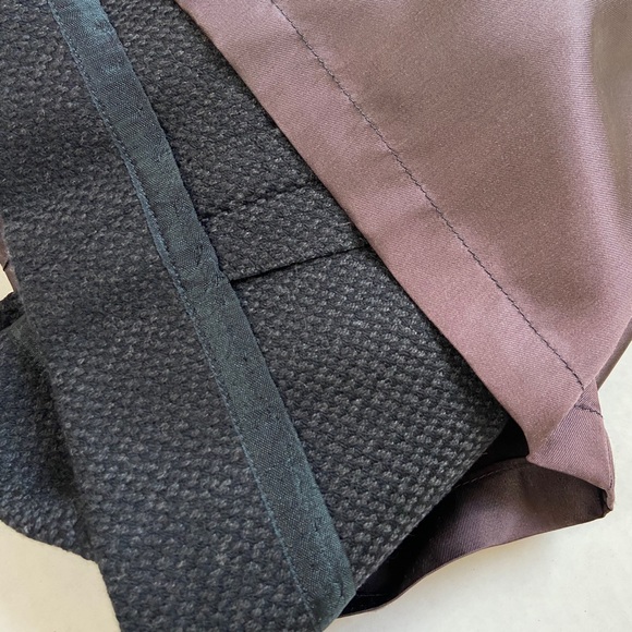 Vintage Soft Wool Blend Lined Skirt A-line w/ Back Button Slit by Graham & Gunn - Picture 10 of 13